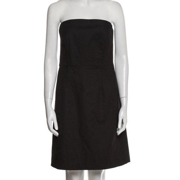 Vince Black Strapless Dress - Picture 1 of 10